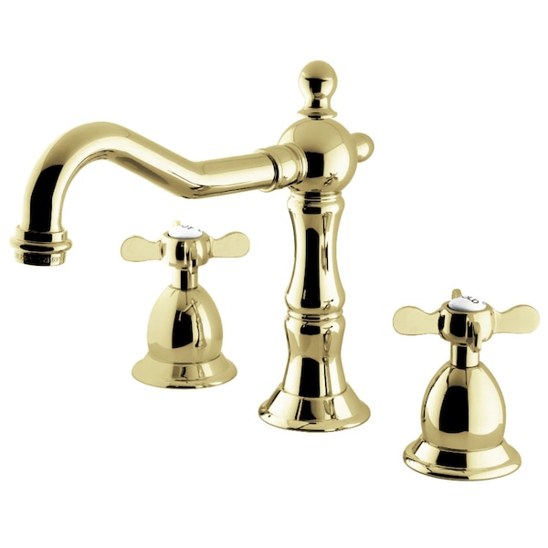 KS1972BEX 8" Widespread Bathroom Faucet, Polished Brass